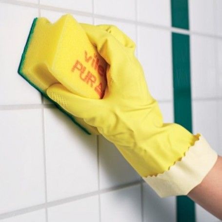 GUANTES VILEDA ULTRAPROTECTORES AMARILLOS T/G 8,5