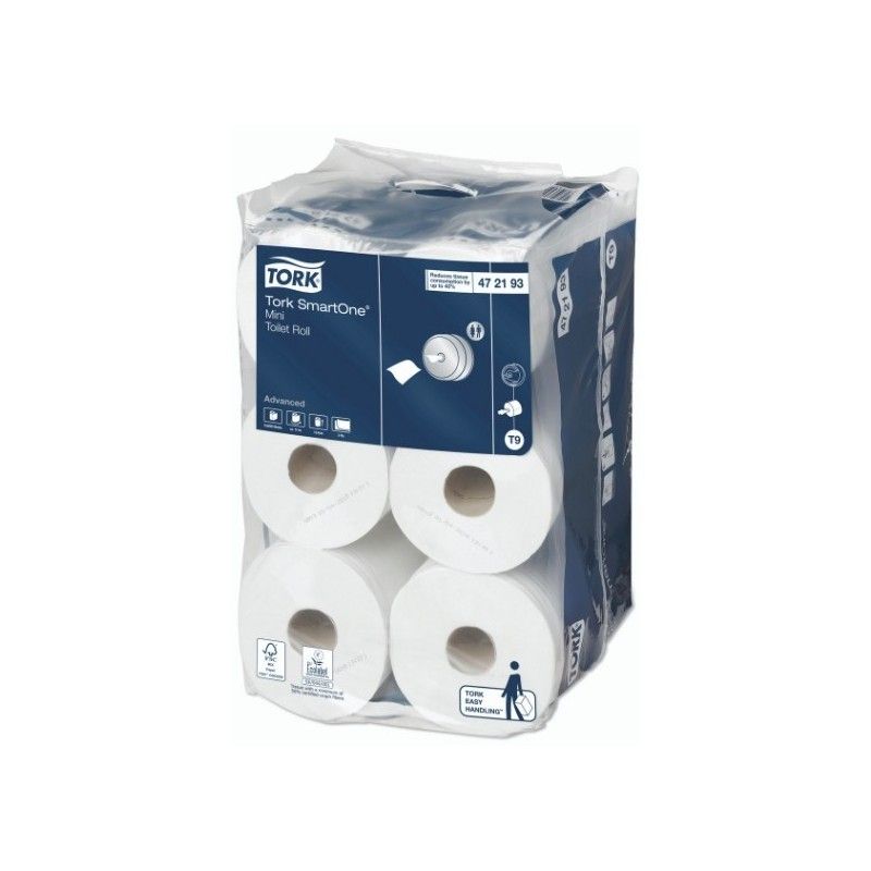 PAPEL WC 2 CAPAS TORK SMART-ONE MINI...