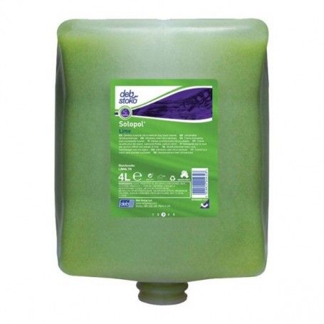 LIMPIADOR MANOS DEB SOLOPOL LIME 4L 4 UNIDADES