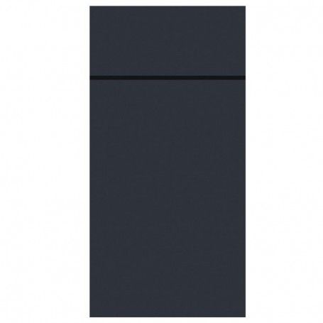 SERVILLETA DUNILETTO SLIM NEGRA 40X33CM 260 UNIDADES