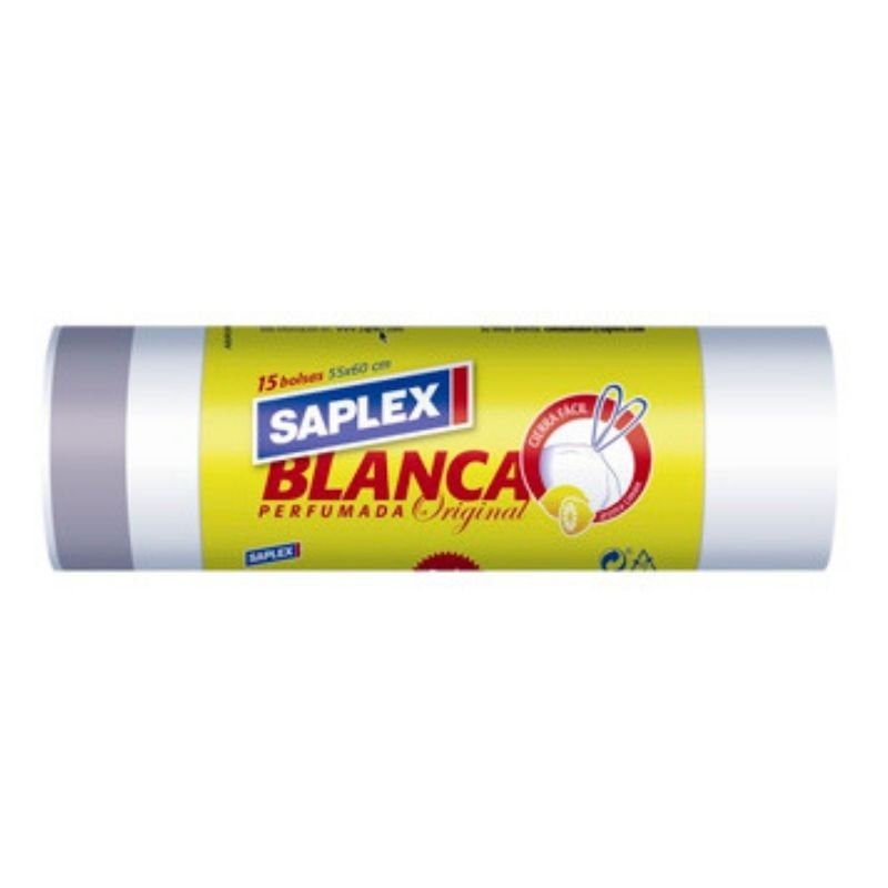 BOLSA BASURA BLANCA PERFUMADA CON...