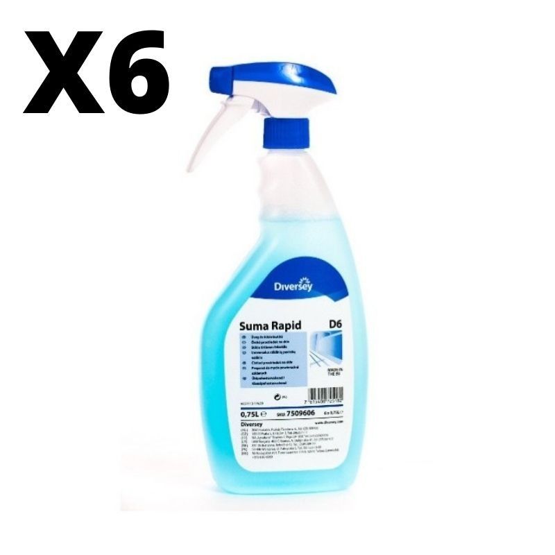 SUMA RAPID D6 W207 750ml 6 UNIDADES