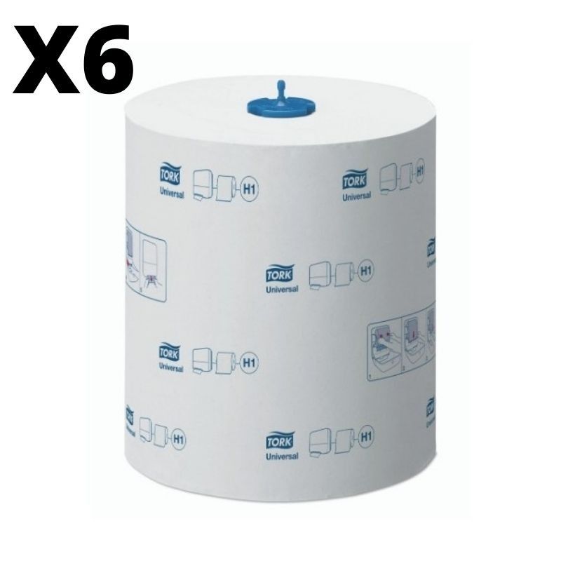 TOALLA ROLLO BLANCO 1 CAPA TORK MATIC...