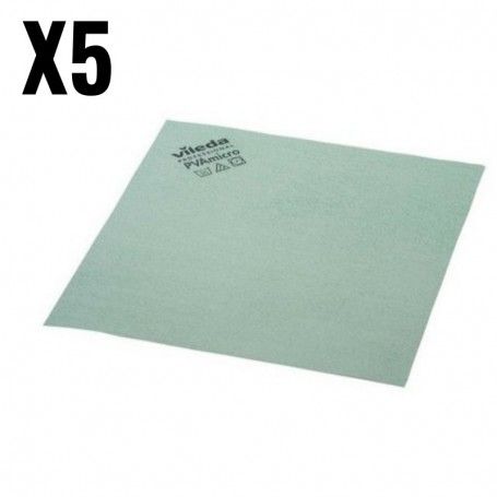 BAYETA MICROFIBRA PVA MICRO VILEDA VERDE 5 UNIDADES