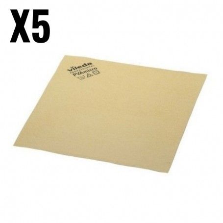 BAYETA MICROFIBRA PVA MICRO VILEDA  AMARILLA 5 UNIDADES