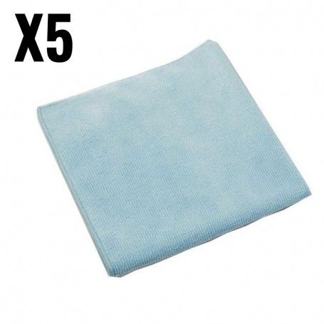 BAYETA MICROFIBRA VILEDA MICROTUFF PLUS AZUL 5 UNIDADES
