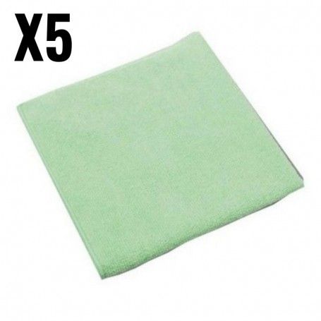 BAYETA MICROFIBRA VILEDA MICROTUFF PLUS VERDE 5 UNIDADES