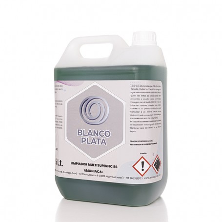 LIMPIADOR MULTISUPERFICIES AMONIACAL ZENOX 5 LITROS