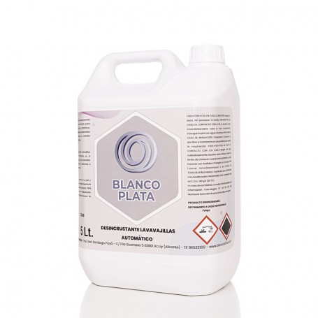 DESINCRUSTANTE LAVAVAJILLAS AUTOMÁTICO BLANCOPLATA 5L