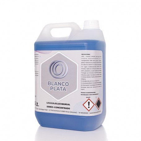 LAVAVAJILLAS MANUAL DENSO-CONCENTRADO BLANCOPLATA 5L