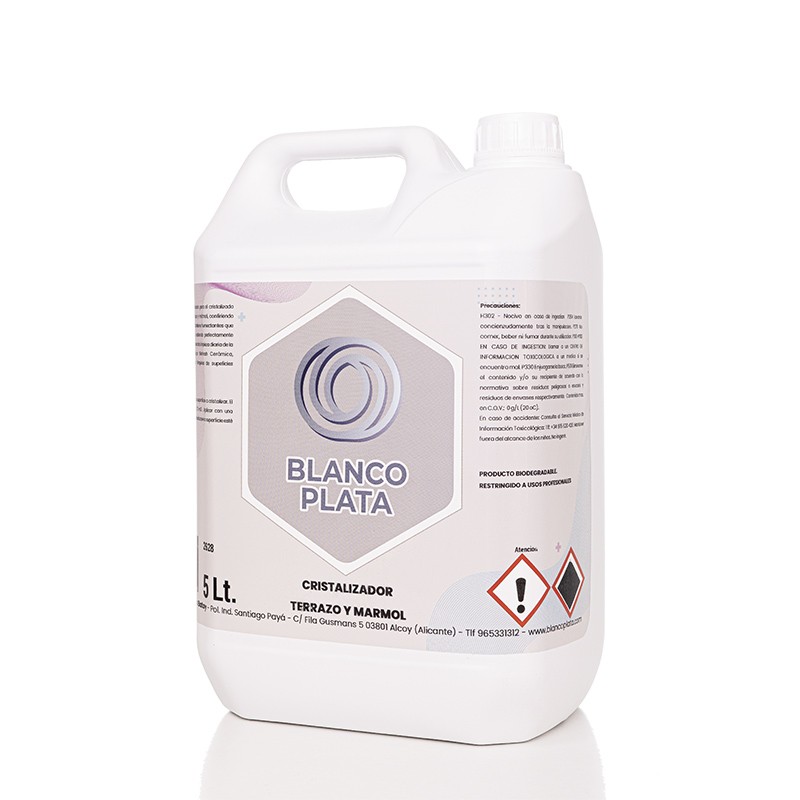 CRISTALIZADOR TERRAZO Y MÁRMOL ZENOX 5L