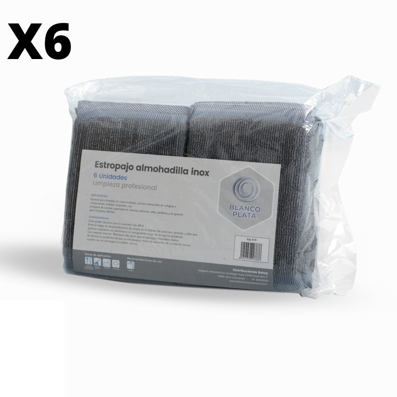 ESTROPAJO ALMOHADILLA INOX...