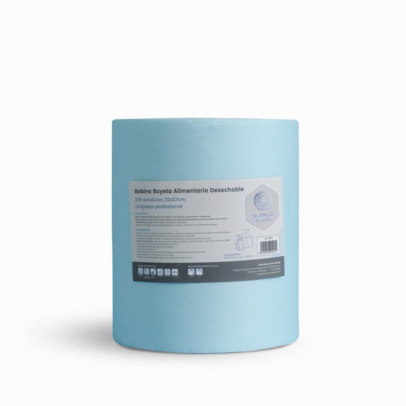 BOBINA BAYETA ALIMENTARIA DESECHABLE...