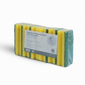 SALVAUÑAS CON ESPONJA...