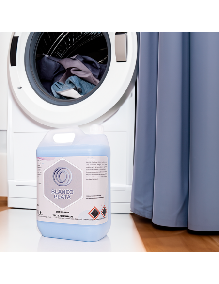 SUAVIZANTE TEXTIL PERFUME SUAVE BLANCOPLATA 5L