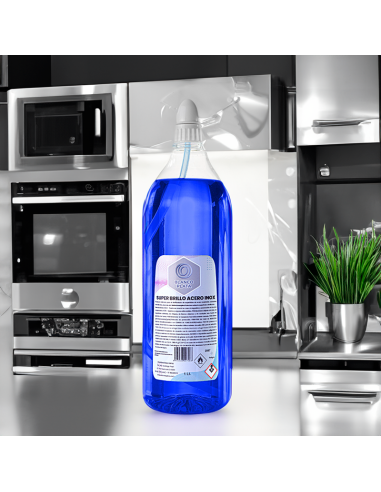 SUPER BRILLO ACERO INOX BLANCOPLATA 1L