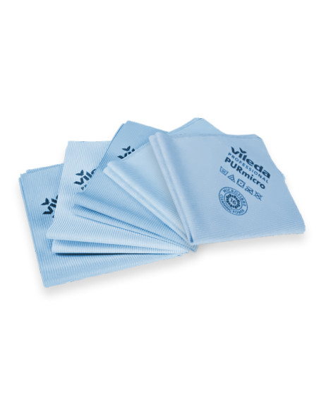 BAYETA VILEDA PURMICRO ACTIVE AZUL 5 UNIDADES