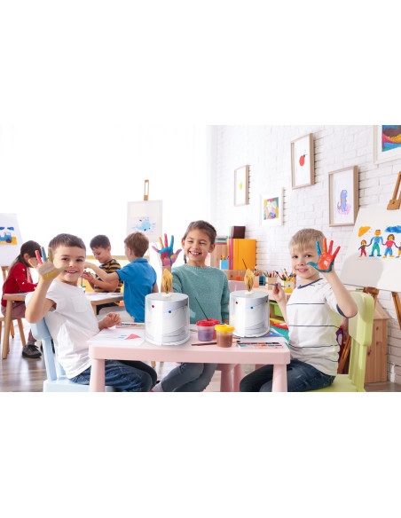 Caja para pañuelos y servilletas Blancoplata Softnap 10 diseños intercambiables incluye recambio con 400 servilletas ecológicas