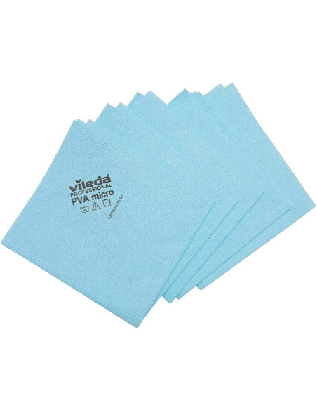 BAYETA MICROFIBRA PVA MICRO VILEDA  AZUL 5 UNIDADES