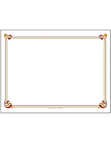 MANTEL 31x43 BLANCO ORLA MARRON...