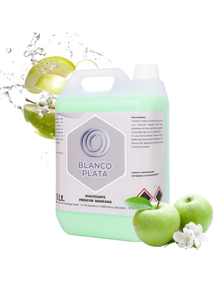 SUAVIZANTE MANZANA BLANCOPLATA 5L