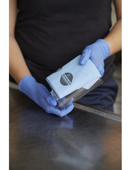 BAYETA ROLLO MICROGLASS AZUL 40X6 6 SERVICIOS