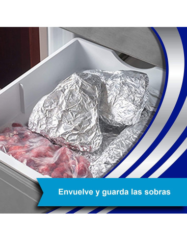 PAPEL ALUMINIO INDUSTRIAL 30CM ANCHO...