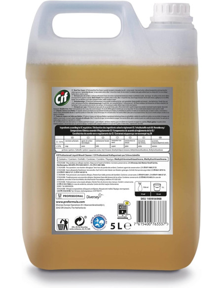 CIF LIMPIADOR JABONOSO 5L 2 UNIDADES
