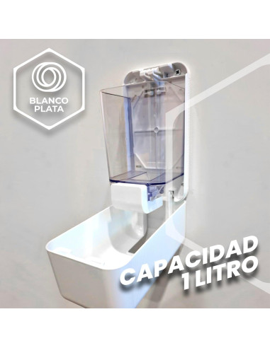 DOSIFICADOR DE JABÓN ECO LUXE BLANCO 1L