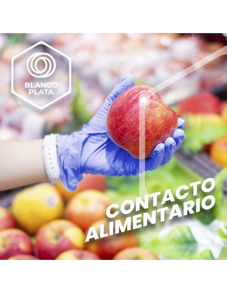 GUANTE NITRILO AZUL SIN POLVO SANYC SENSITIVE S/P TALLA P 100 UNIDADES