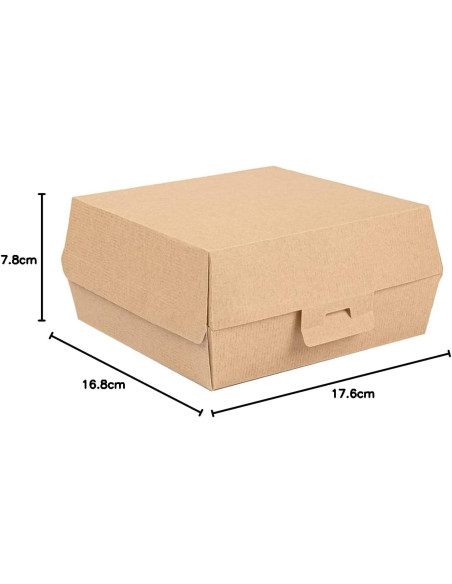 CONCHAS BURGUER THE PACK 220G 17,6X16,8CM 50 UNIDADES