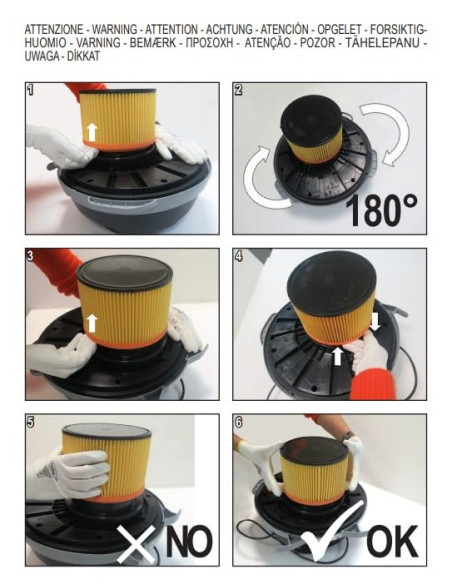 ASPIRADORA CON BOLSA TASKI GO