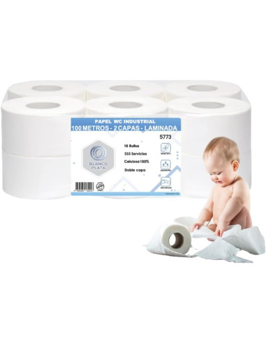 PAPEL WC ADICEL 2 CAPAS LISO 150M 12...