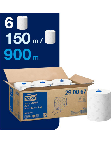 TOALLA DE MANO EN ROLLO TORK MATIC...