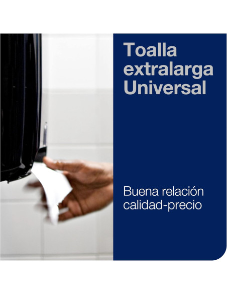 TOALLA ROLLO BLANCO 1 CAPA TORK MATIC UNIVERSAL 6 UNIDADES