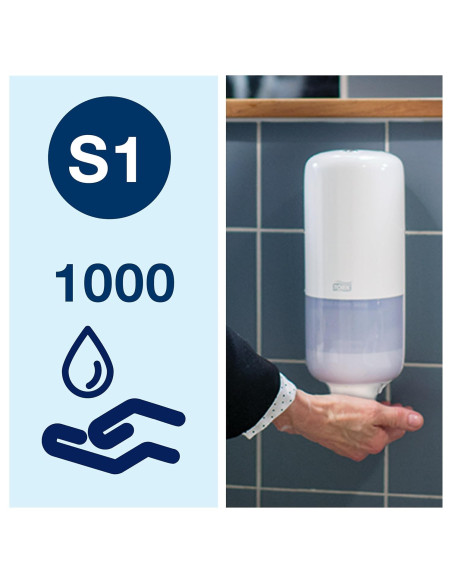 JABÓN LÍQUIDO SUAVE TORK PARA S1 1L