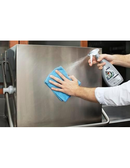 LIMPIADOR DE ACERO INOXIDABLE Y CRISTALES CIF PROFESIONAL 0,75 LITROS
