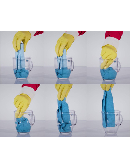 BAYETA MICROFIBRA PVA MICRO VILEDA  AZUL 5 UNIDADES