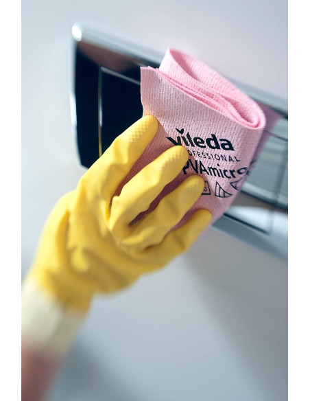 BAYETA MICROFIBRA PVA MICRO VILEDA  ROJA 5 UNIDADES