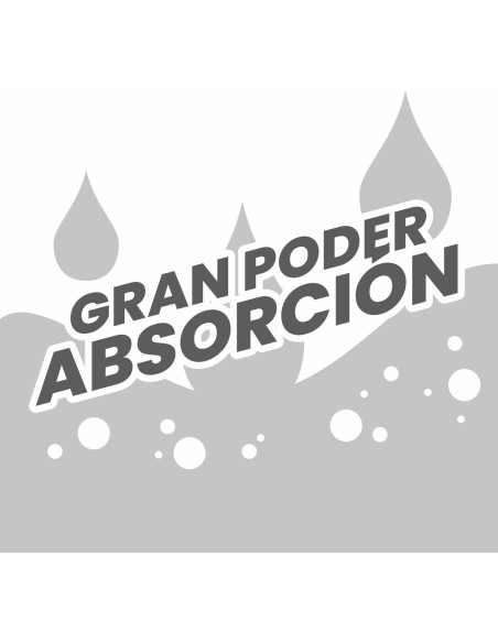 BAYETA MICROFIBRA AMARILLA AMAPOLA 40X30CM 6 UNIDADES