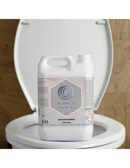 LIMPIADOR GENERAL CON LEJÍA BLANCOPLATA 5L