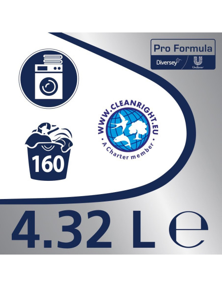 Skip. Detergente profesional Active Clean Ultimate 320 lavados. Caja 2 garrafas 4,3L