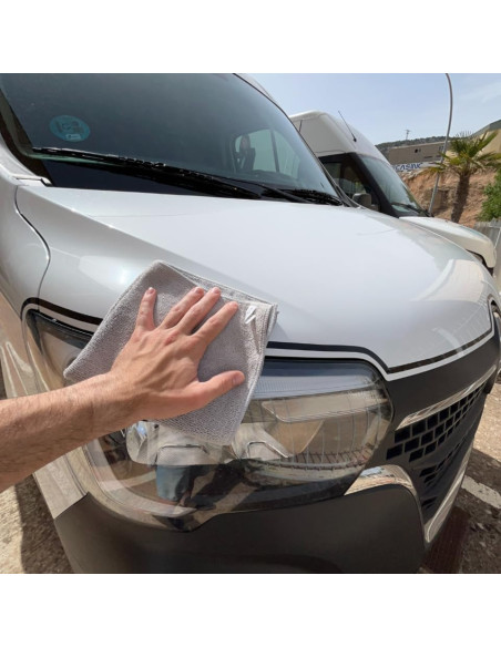 BAYETA MICROFIBRA MULTICOLOR 40X30 BLANCOPLATA 30U