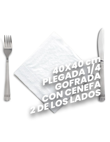 SERVILLETA CELULOSA BLANCA 2 CAPAS...