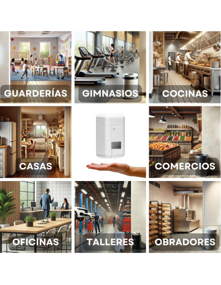 DOSIFICADOR DE JABÓN ECO LUXE BLANCO 1L