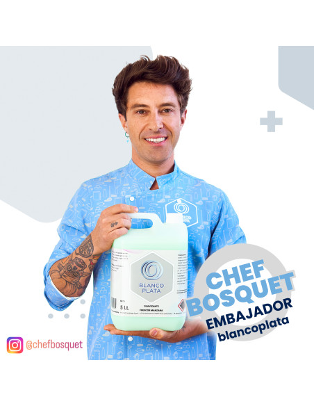 SUAVIZANTE MANZANA BLANCOPLATA 5L